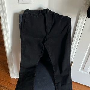 Black non-ribbed American Eagle jeans brand new, never worn